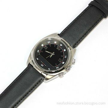 Waterproof Bluetooth Wristwatch with 0.7-inch 96 x 16p OLED Screen and Caller ID Display
